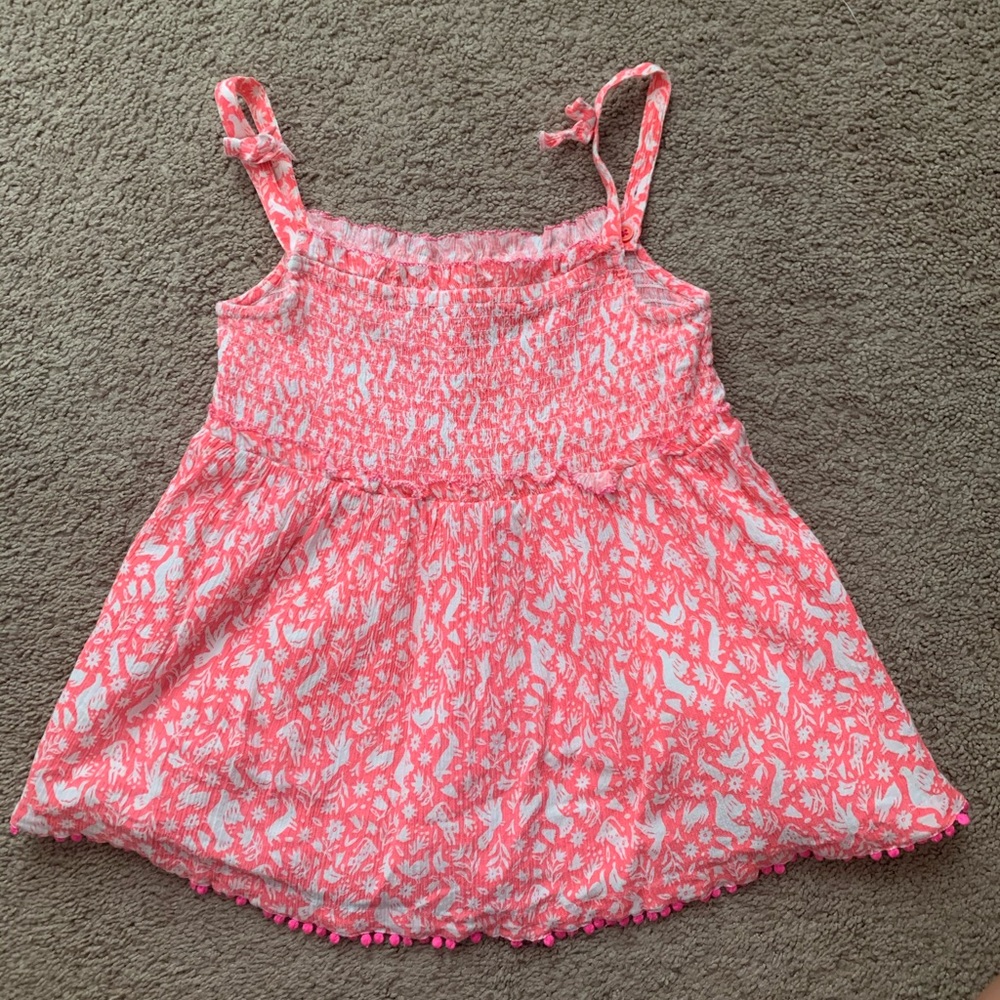 Boden spaghetti strap tunic shirt; size youth 9-10